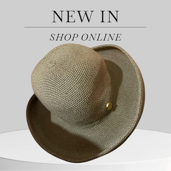 Eric Javits Tan Wide-Brimmed Sun Hat - Picture 2 of 10